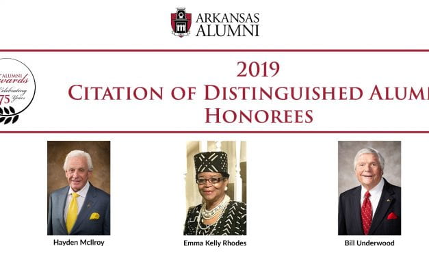 2019 Citation of Distinguished Alumni